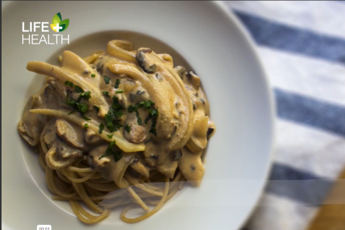 Creamy Mushroom Strogonoff