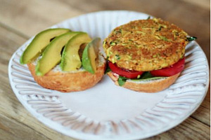 Zucchini burgers